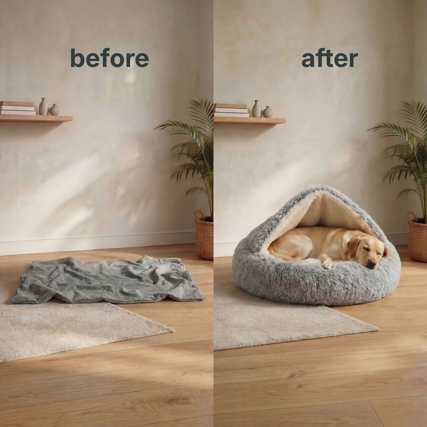 Pettiko Cocoon Pet Bed